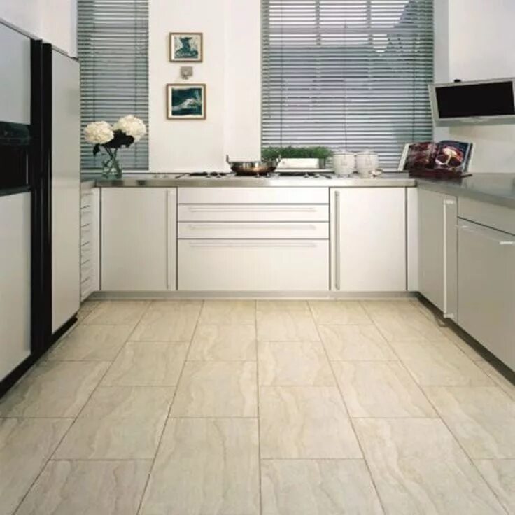 Кафель на кухню на пол дизайн фото Kitchen Floor Tiles Easy Home Improvement Vinyl tile flooring kitchen, Kitchen t