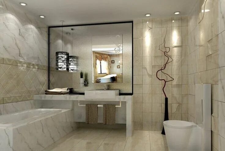 Кафель в ванную комнату дизайн 2024 12 Attractive Minimalist Bathroom Design Ideas On A Budget Indoot Outdoor Decor 