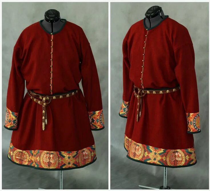 Кафтан фото русский народный Pin on Historical costumes of my work Russian clothing, Viking clothing, Medieva