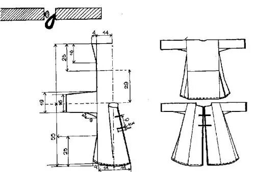 Кафтан мужской в русском стиле выкройка Několik poznámek k ranně středověkým kaftanům východní a severní Evropy livinghi