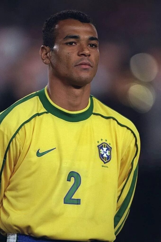 Кафу футболист фото 25 Mar 1998 Portrait of Cafu of Brazil before the International friendly against