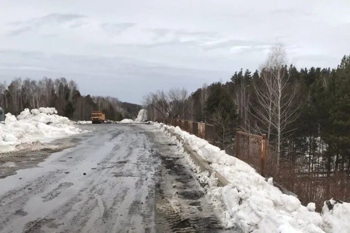 Кахети кузовлевский тракт 6 3 томск фото Кузовлевский тракт в Томске готовят к ремонту - МК Томск