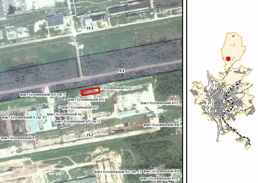 Кахети кузовлевский тракт 6 3 томск фото Земельный участок для строительства складов по адресу: Российская Федерация, Том