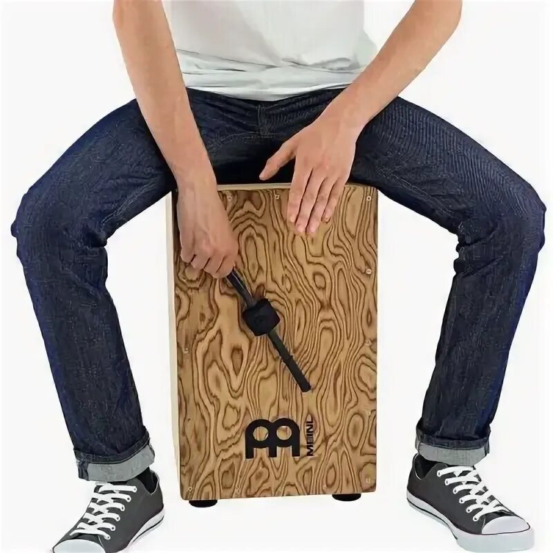 Кахон фото музыкальный инструмент Meinl CB4 Bass Beat Cajon Brush купить Барабаны и Перкуссия Meinl доставка по Ро