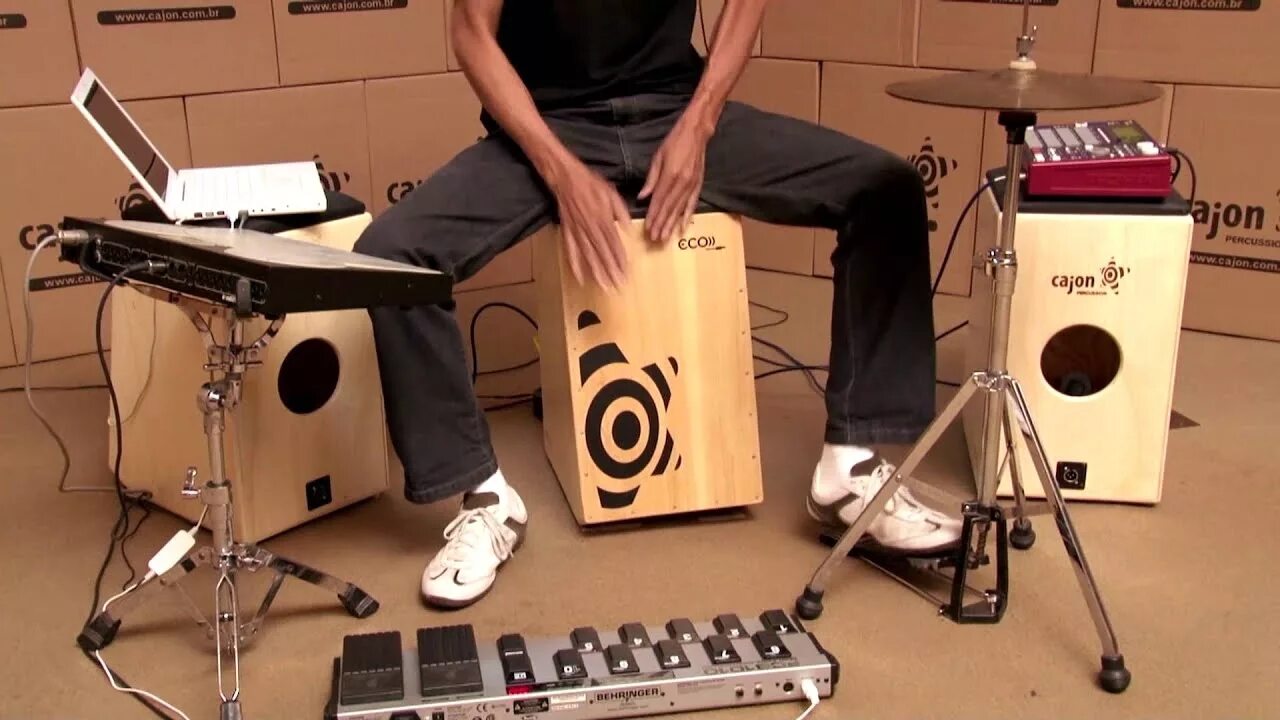 Кахон фото музыкальный инструмент Cajon Eco Eletroacústico - YouTube