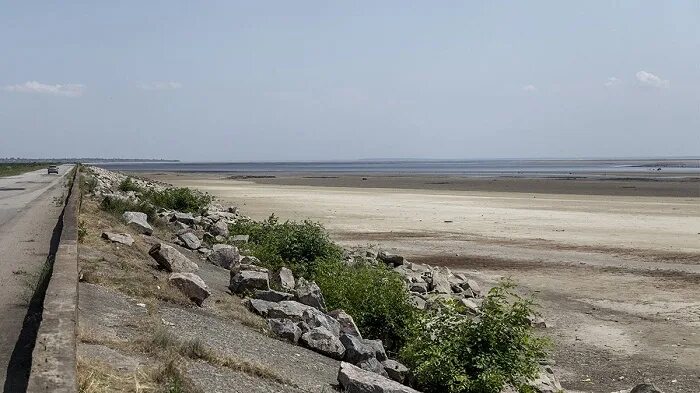 Каховское водохранилище сегодня фото Глава Херсонской области заявил, что Каховского водохранилища больше нет