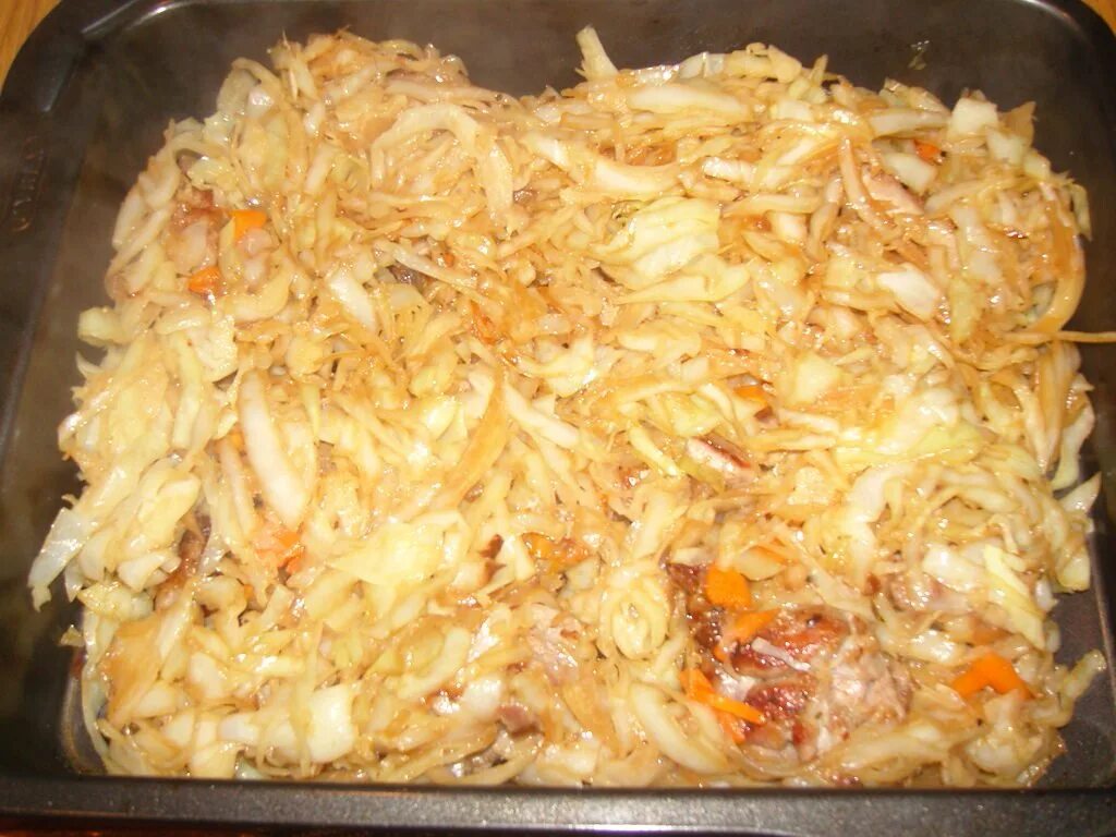 Капуста тушеная в духовке рецепты фото Капуста в сметанной заливке: найдено 89 изображений