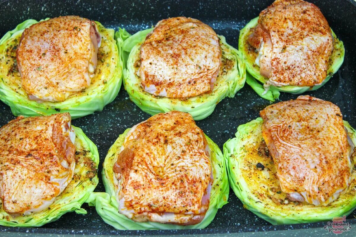 Капусты в духовке рецепты с фото Стейки из капyсты с курочкой. Легкий и вкусный ужин ВКонтакте