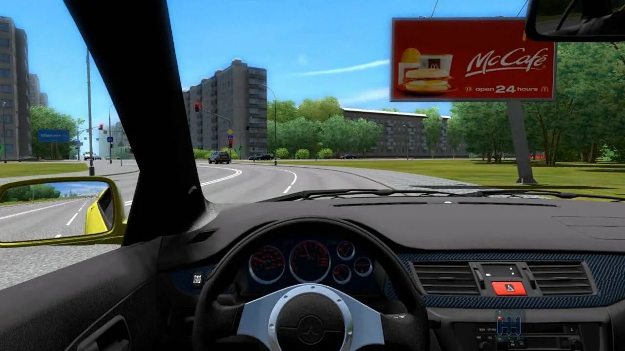 Кар драйвинг фото City Car Driving 1.3.3 - Mitsubishi Lancer iX MR - YouTube