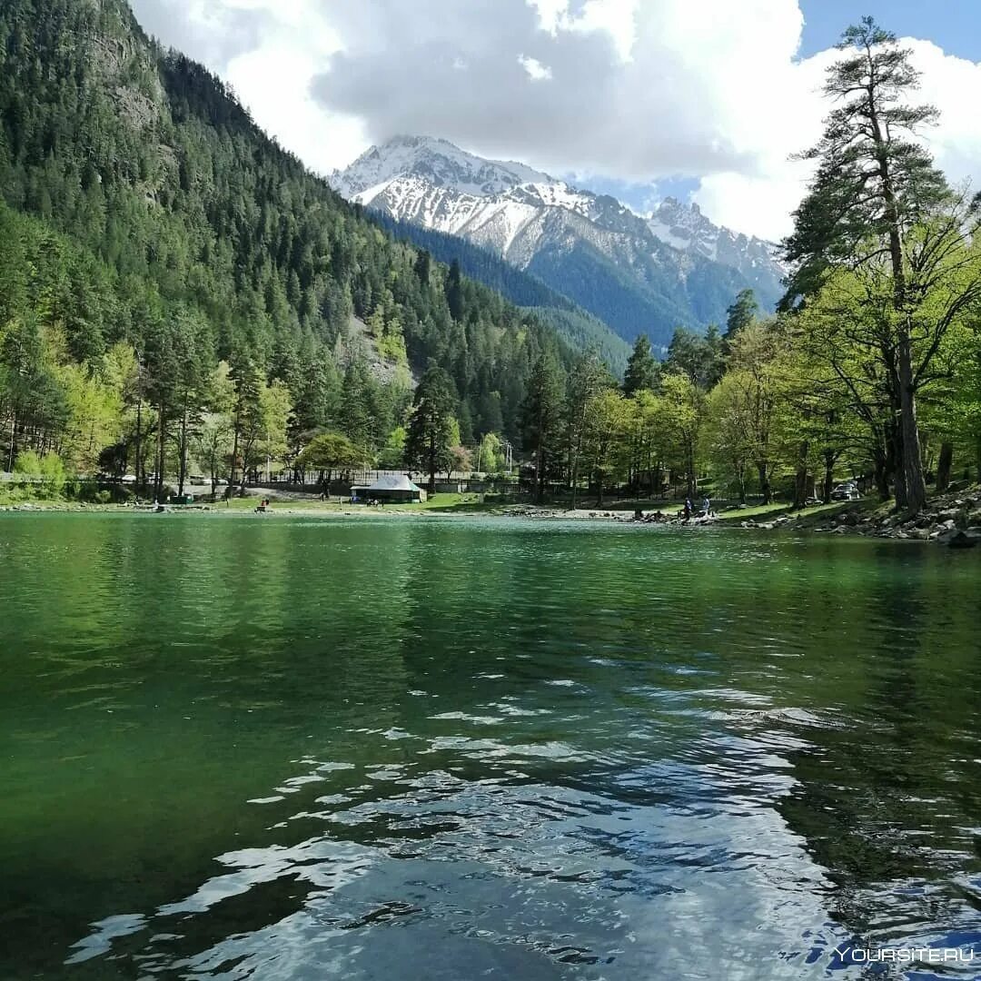 Кара кель фото Красивые места Домбая Екатерина Астраханка Дзен