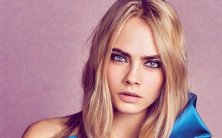 Кара певица фото Download wallpapers Cara Delevingne, British top model, portrait, actress, beaut