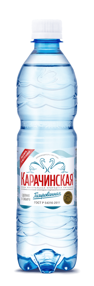 Карачинская минеральная вода фото ВОДА МИН КАРАЧИНСКАЯ 0,5Л ПРИРОДНАЯ ЛЕЧЕБНО-СТОЛОВАЯ ГАЗ ПЭТ