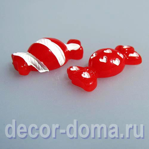 Карамель красная ул 4 фото Карамельки красные мини, 2,3 см, 2 шт., еда, миниатюрная, кукольная, купить, зак