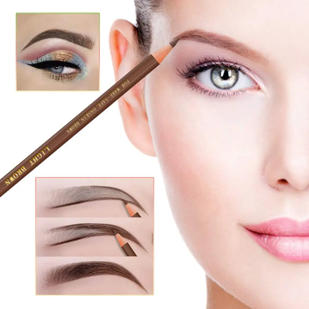 Карандаш татуаж Eyebrow Pencil Micro Pull Sharpen Waterproof Sweatproof 1818 Eye Brow Eyebrow Pe