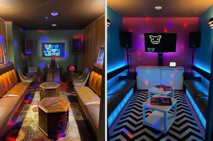 Караоке рум ул гагарина 1 фото Check Out These Private Karaoke Rooms at the New Baby Ketten Klub Karaoke room, 