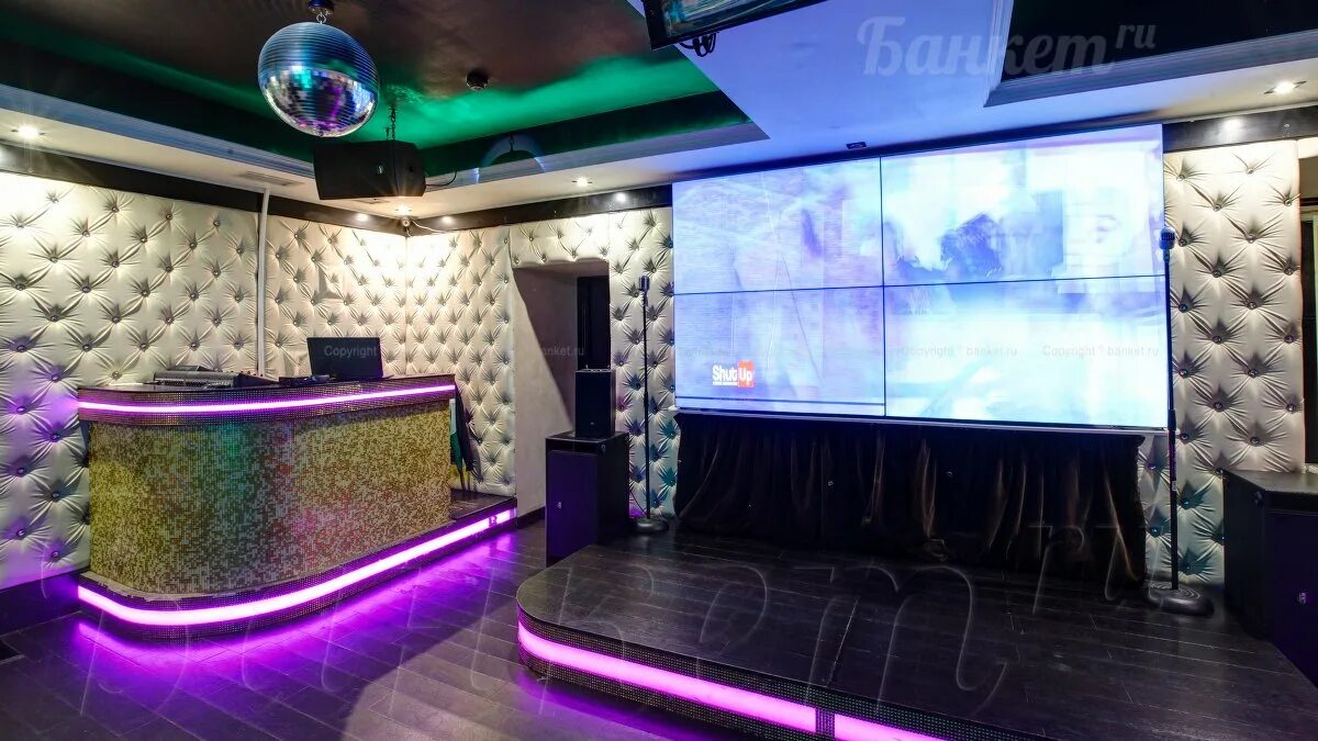 Караоке зал фото Караоке зал - Shut Up Karaoke Premium Club банкетный зал до 50 человек: фото, от