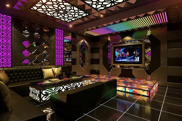 Караоке зал фото Tư vấn thiết kế thi công karaoke VIP dành cho bạn đọc Vip room, Nightclub design