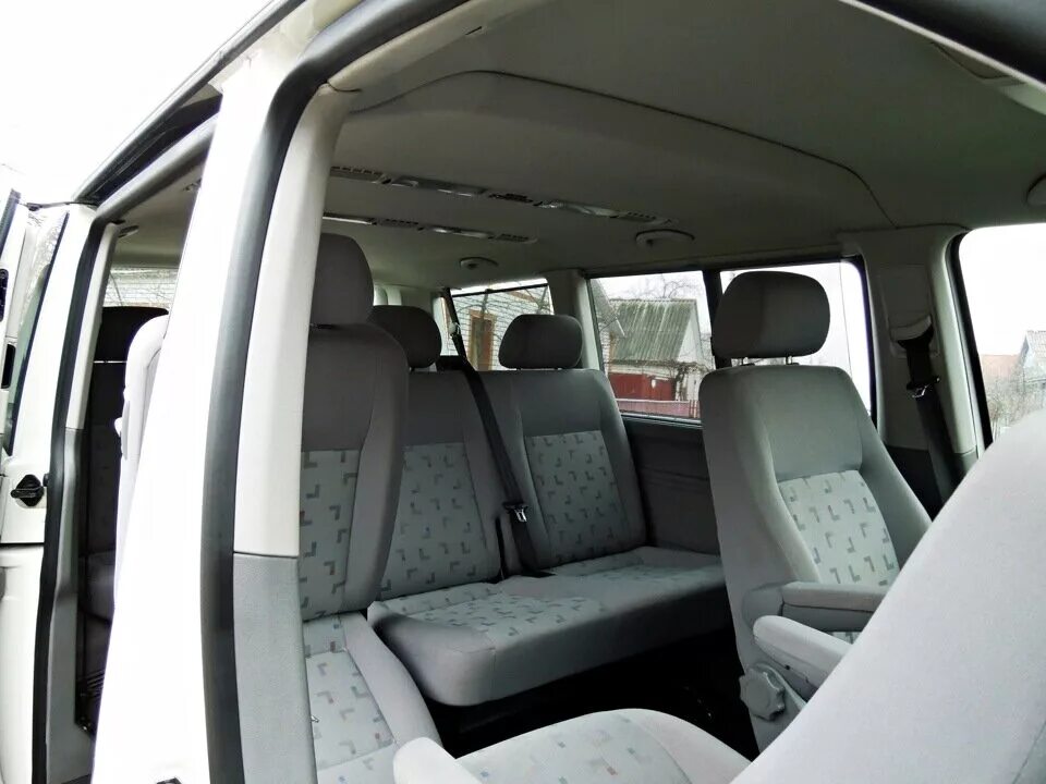 Каравелла фото салона Купить б/у Volkswagen Caravelle T5 2.5d MT (131 л.с.) дизель механика в Каменске