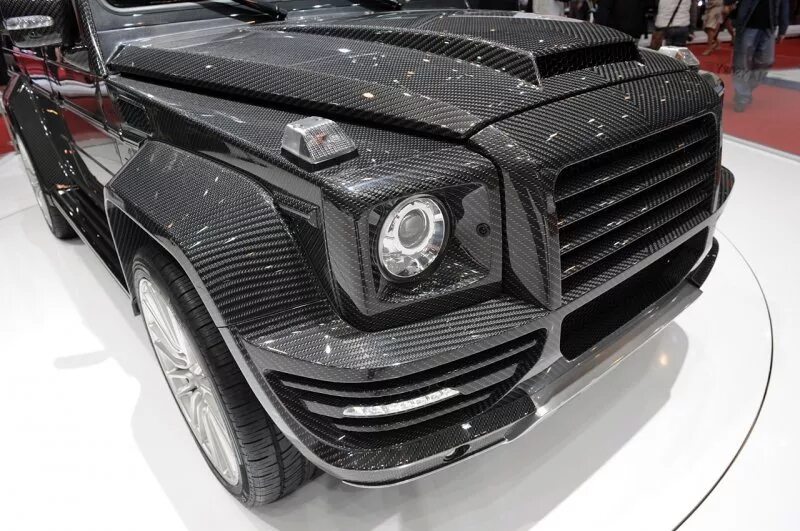 Карбон тюнинг авто "Космический" Mercedes-Benz G55 AMG попал под карбоновый "пресс". - DRIVE2