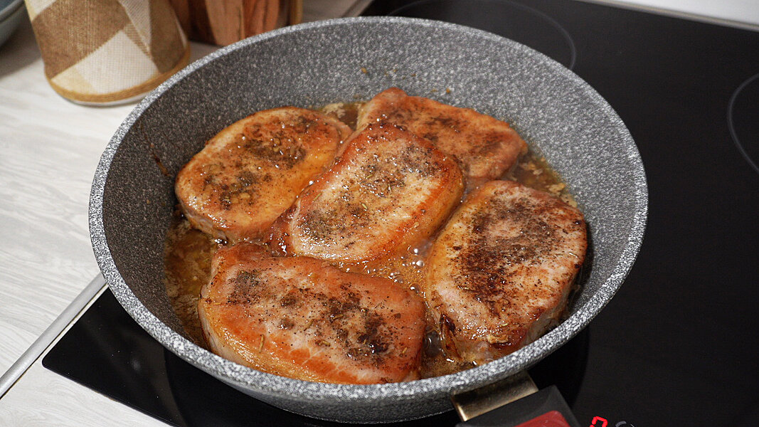 Карбонат свиной рецепты на сковороде фото Как вкусно приготовить свиной карбонад на сковороде (делюсь рецептом) Еда без по