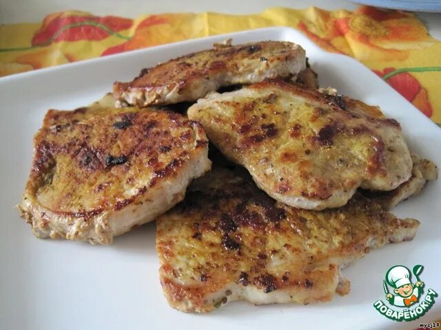 Карбонат свиной рецепты на сковороде фото Карбонат жареный - кулинарный рецепт