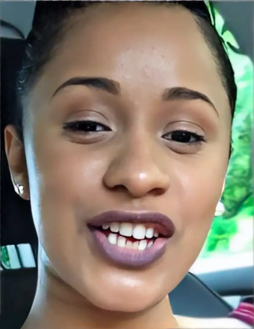 Карди би фото без макияжа Did Cardi B Have Braces Or Invisalign - Cardi B's Dental Work Secrets... - Brace