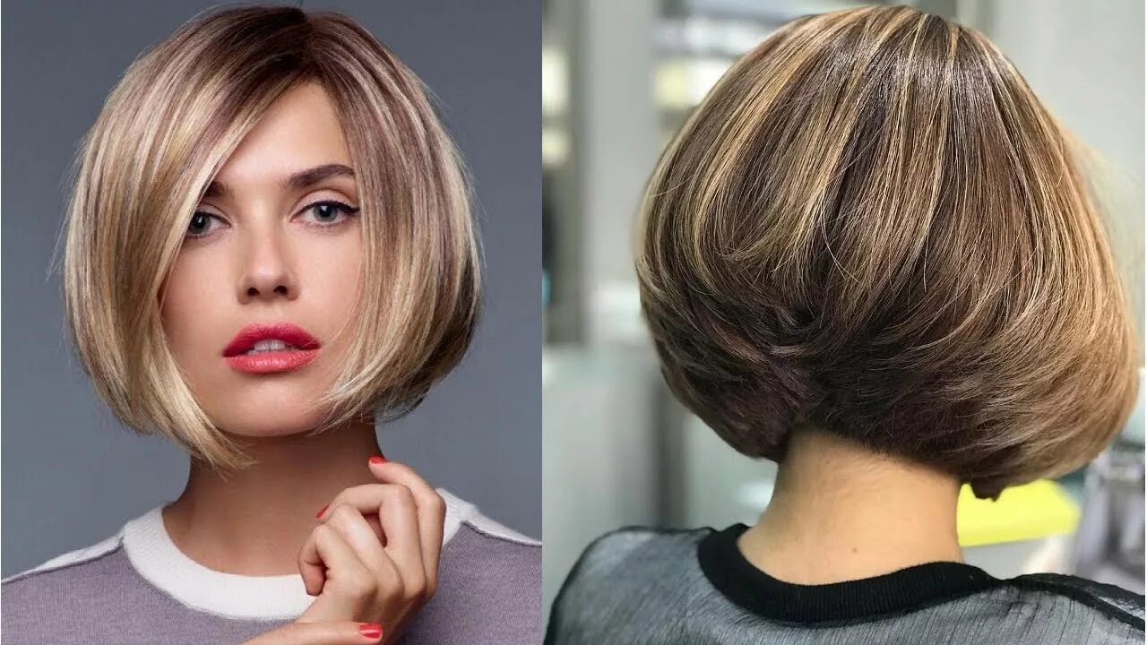 Каре 2018 фото 24 Cortes de pelo PREMIUM BOB 2021! - YouTube