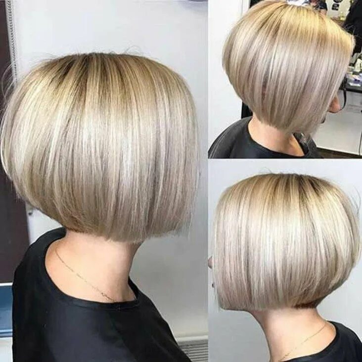 Каре 2024 фото сзади 37 Charming Graduate Bob Haircut Ideas Bob hairstyles, Hair styles 2017, Short b