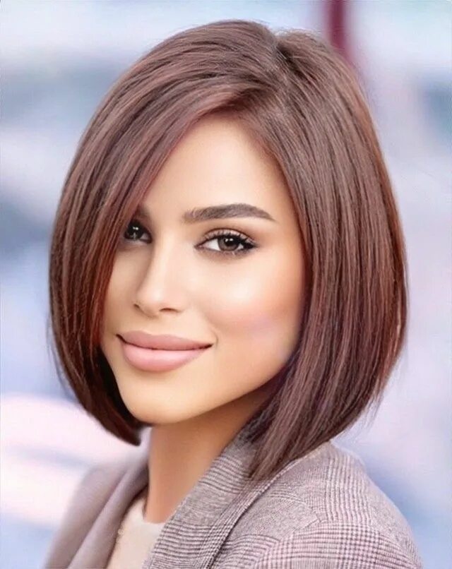 Каре 45 фото bob haircut haircolour Medium hair styles, Brunette hair color, Short hair cuts