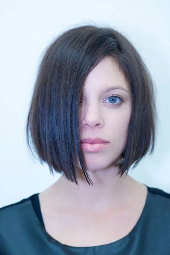 Каре без укладки реальные фото Troppe connessioni Bob hairstyles, Hairstyles for thin hair, Short bob hairstyle