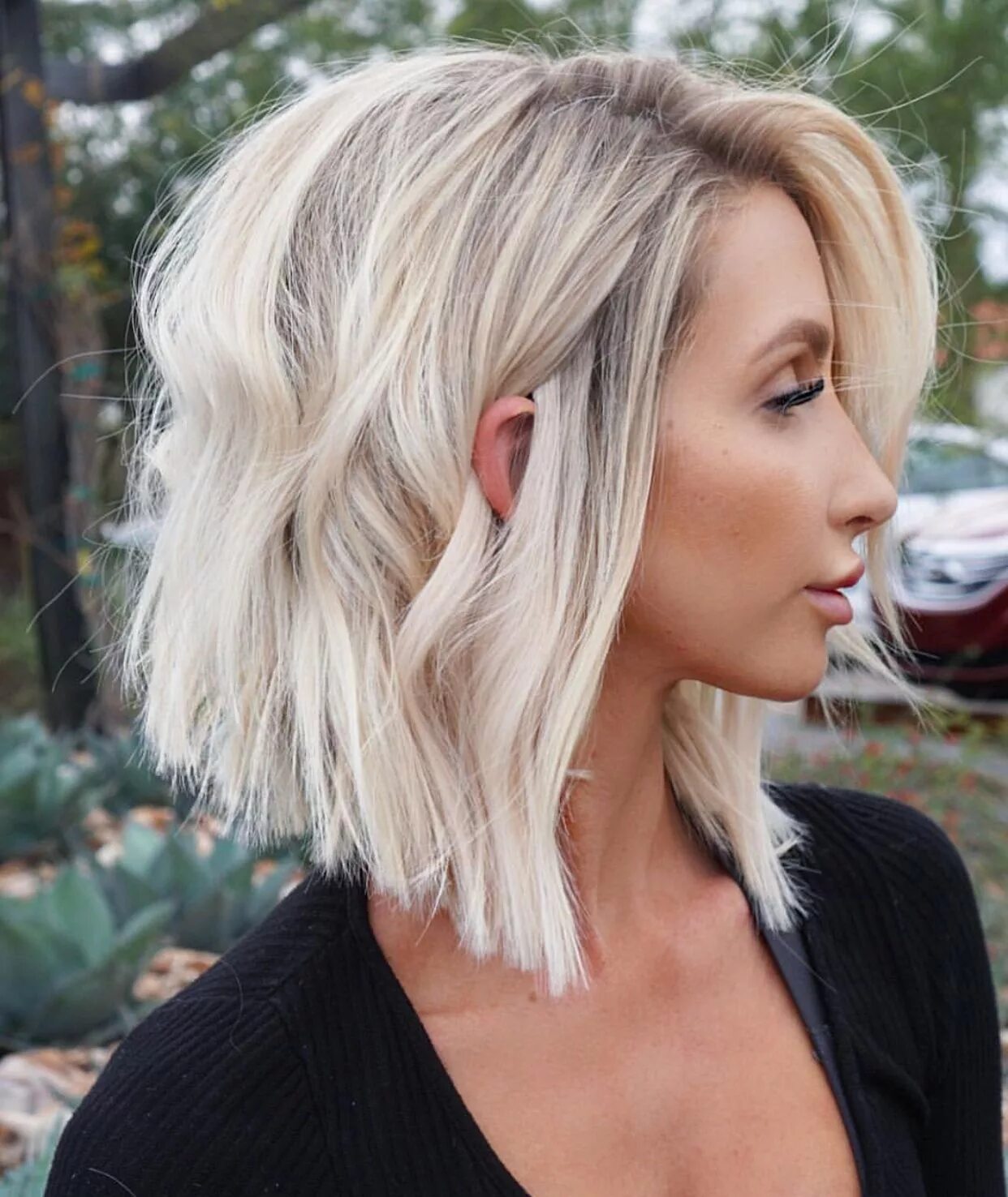 Каре блонд фото This cut but a inch or two shorter Hair inspiration, Cut my hair, Long hair styl