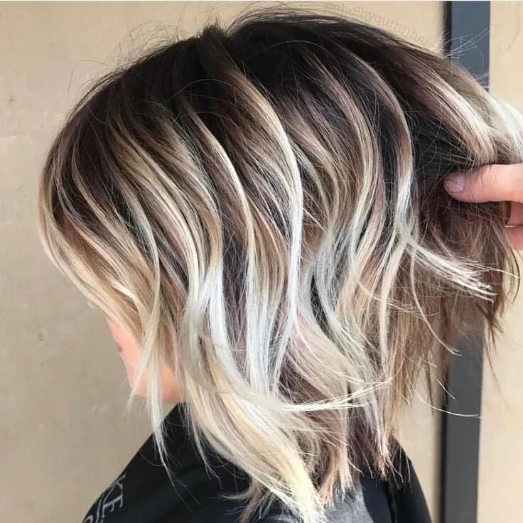 Каре боб балаяж фото Stunning 20+ Awesome Balayage Hair Color Ideas For 2019 Bob hair color, Short ha