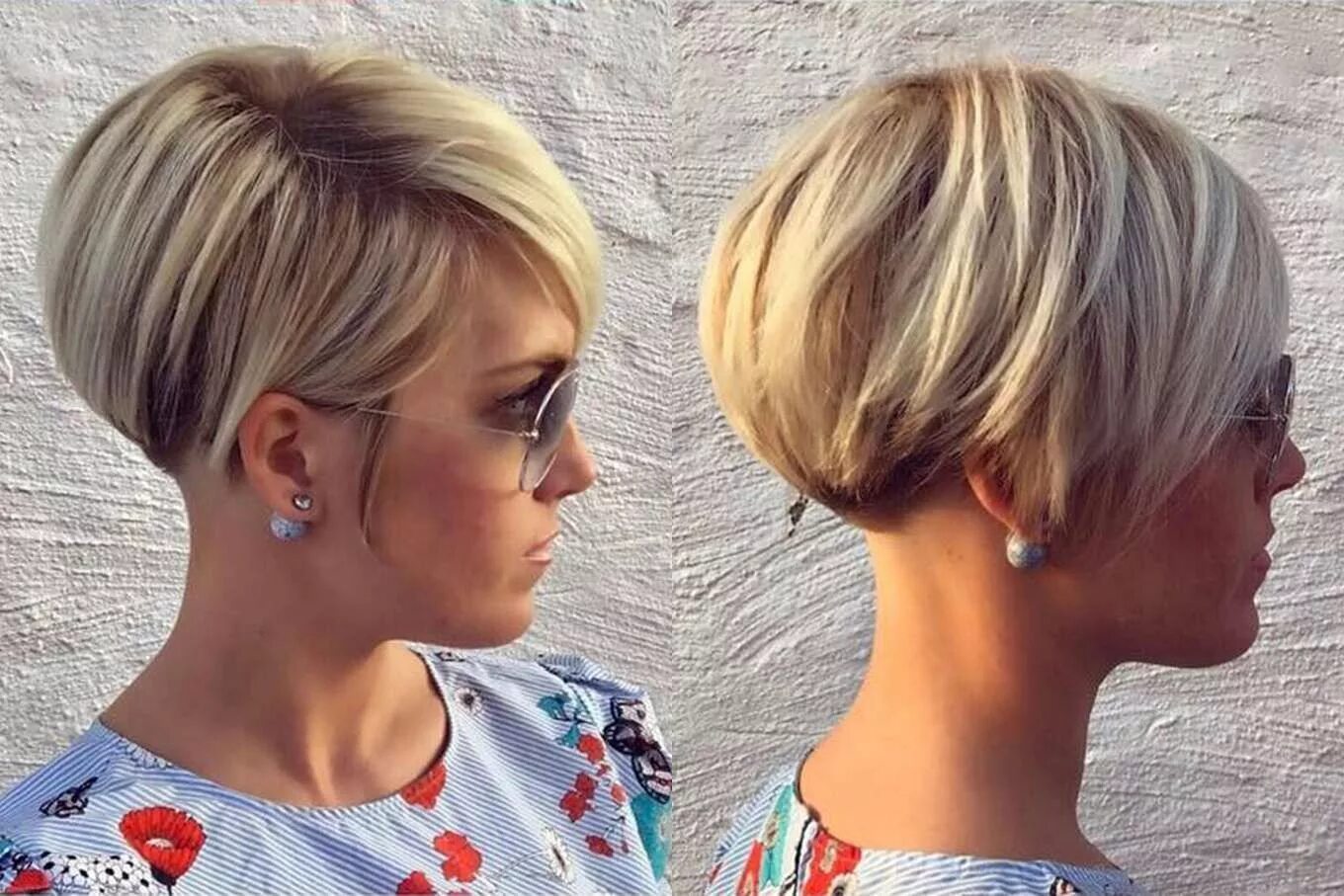 Каре боб со всех сторон фото Short Hairstyles 2017 Womens - Gallery Tagli di capelli, Acconciature, Idee per 