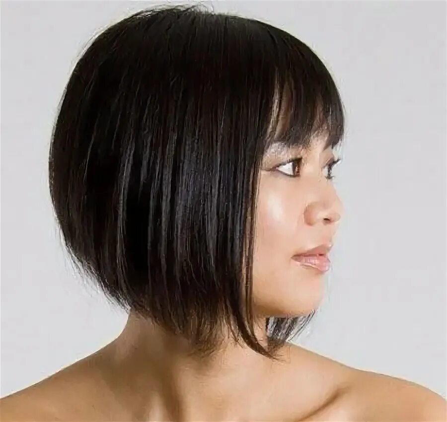 Каре бокс фото Not the look I want. I hope I don't look like this when I cut my hair. Bob hairc