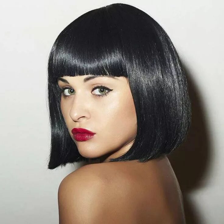 Каре черные волосы фото Short Wigs for Black Women Black Hair Cheap Bob Female Realistic Cute Wigs Heat 