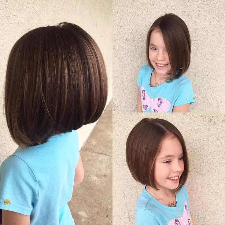 Каре девочке 9 лет фото Pin on kids bob haircut