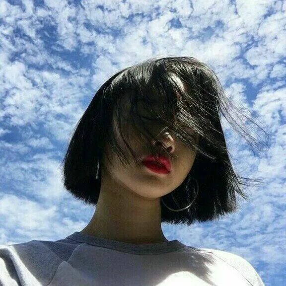Каре фото эстетика Pin by yoona on korea girl Short hair styles, Girl short hair, Girl hairstyles