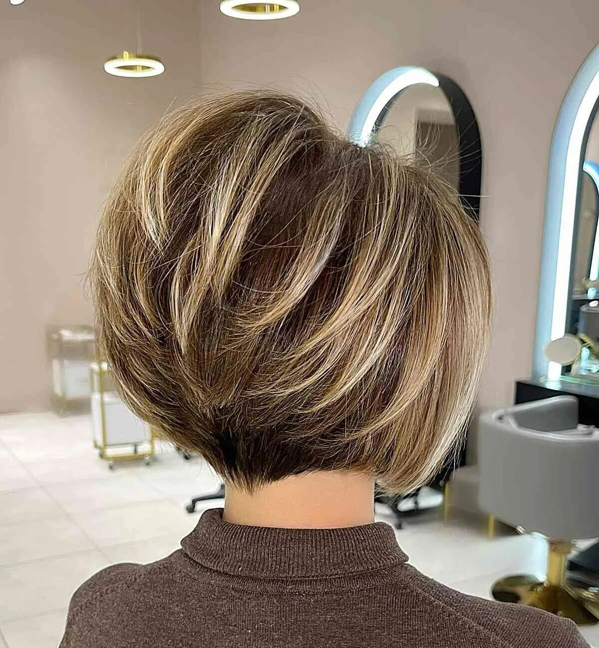 Каре капля стрижка 23 Stacked, Short Curly Bob Haircuts to Enhance Your Natural Curls Short stacked