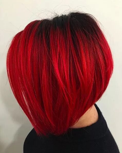 Каре красные волосы фото 30 A line bob haircuts 2017 26 Hair styles, Red hair, Thin hair haircuts