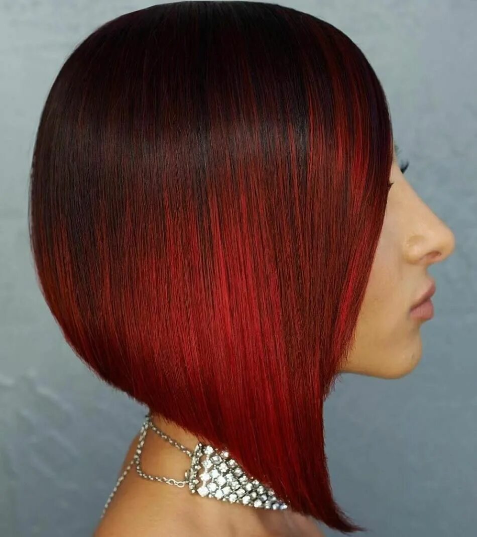 Каре красные волосы фото 60 Cute Medium Bob Haircuts and Hairstyles for Women in 2024 Balayage straight h