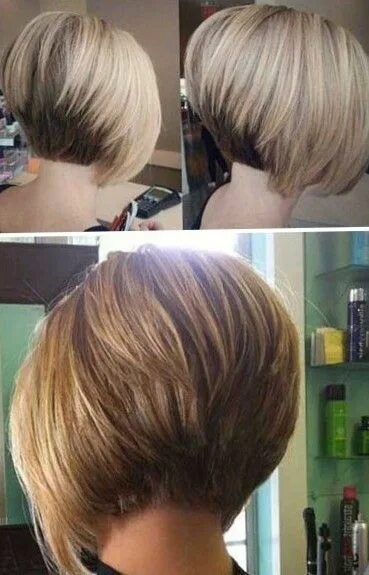 Каре на ножке удлинение фото вид Pin on Bob hairstyles