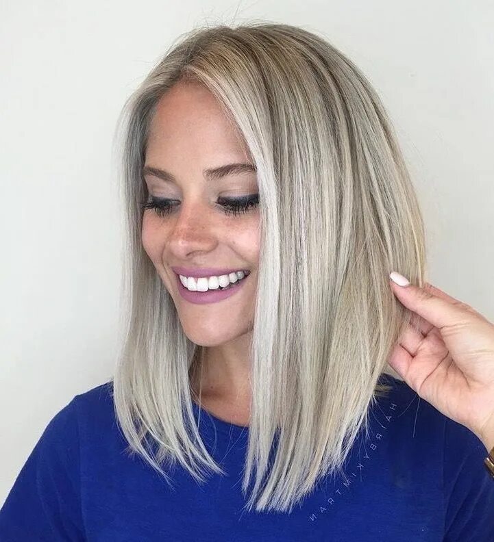 Каре на светлые волосы фото Сохранённые фотографии - 10 000 фотографий Long bob haircuts, Long bob hairstyle