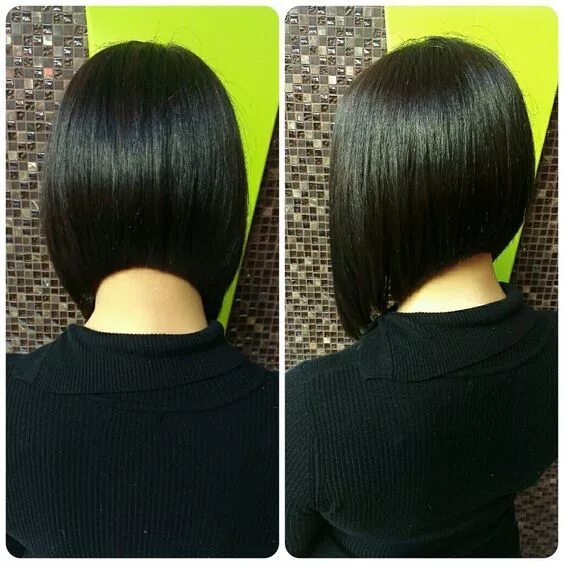 Каре на удлинение фото сзади 100 лучших новинок: стрижка Боб Каре 2017 года на фото Sleek bob hairstyles, Bra