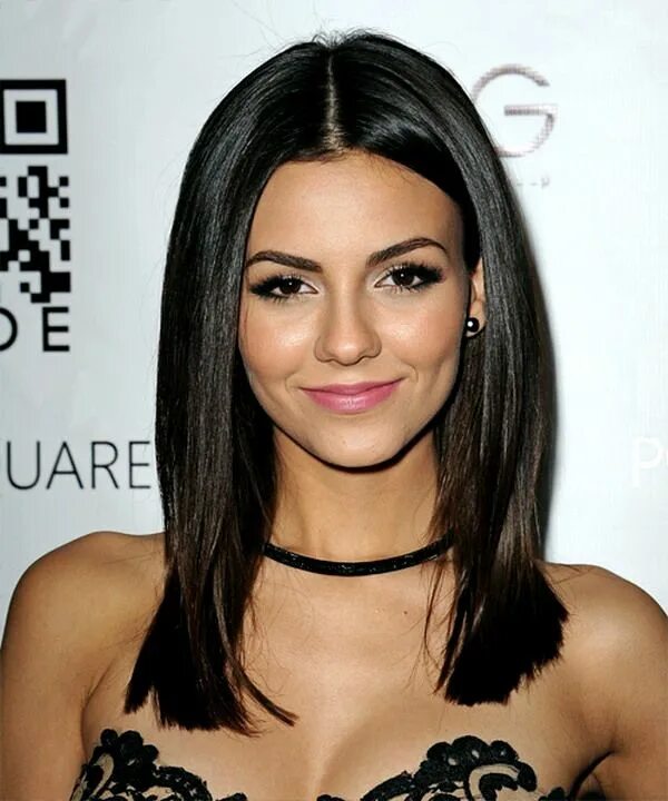 Каре ниже плеч фото без Victoria Justice Shoulder length hair cuts, Hair cuts, Haircut and color