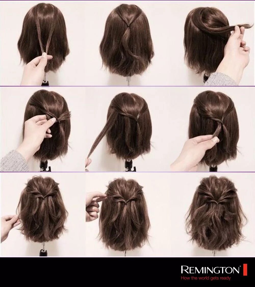 Каре поэтапно фото Tener un cabello corto no impide lograr un peinado hermoso. *Inténtalo! (medium 