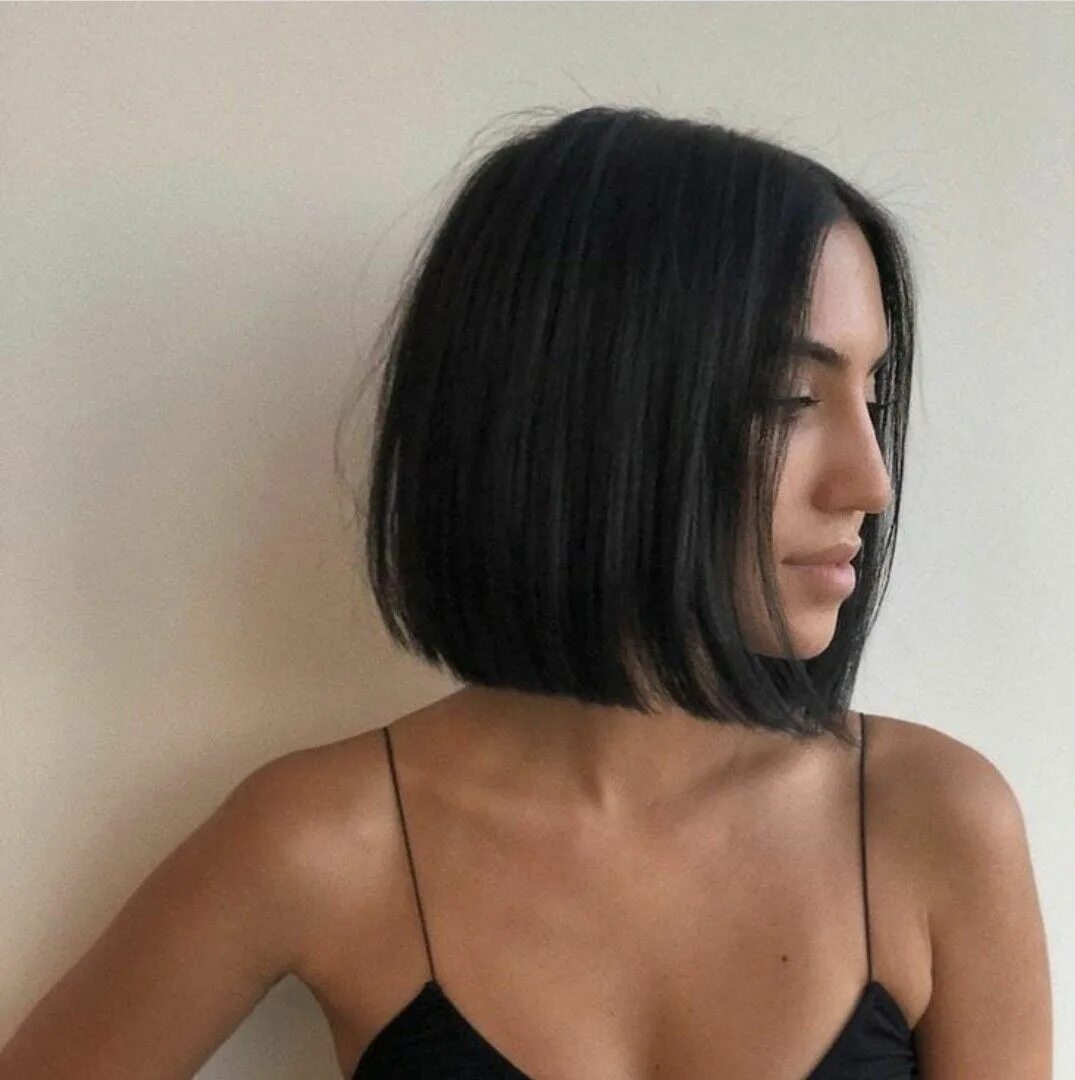 Карэ прическа 2024 Pin by Nanda Sotomayor on cabello (hair) in 2024 Short hair lengths, Short hair 