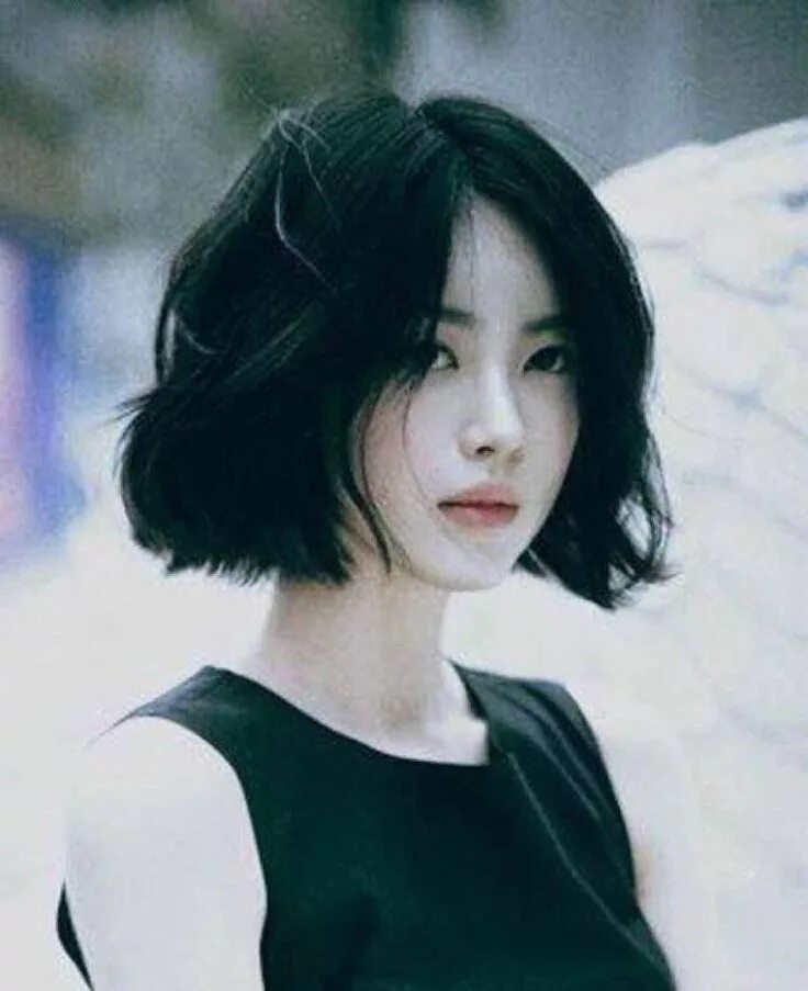 Каре прически корея Top Short Hairstyle Korean Girl short hair, Korean short hair, Shot hair styles