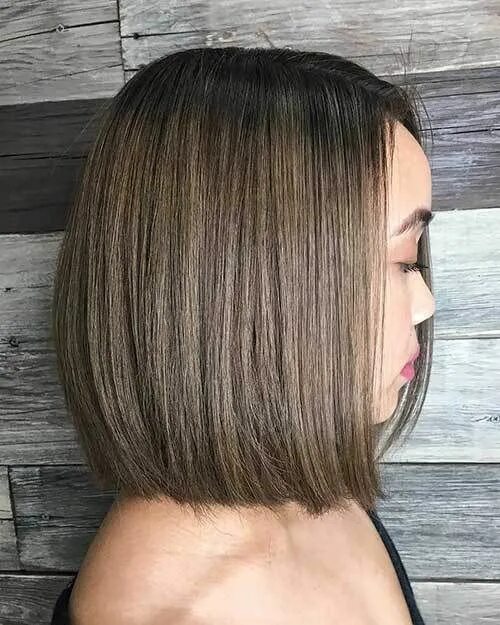 Каре с челкой русые волосы фото Tendencias De Cortes Bob Para Estar Hermosas Peinado bob, Cortes de pelo, Corte 