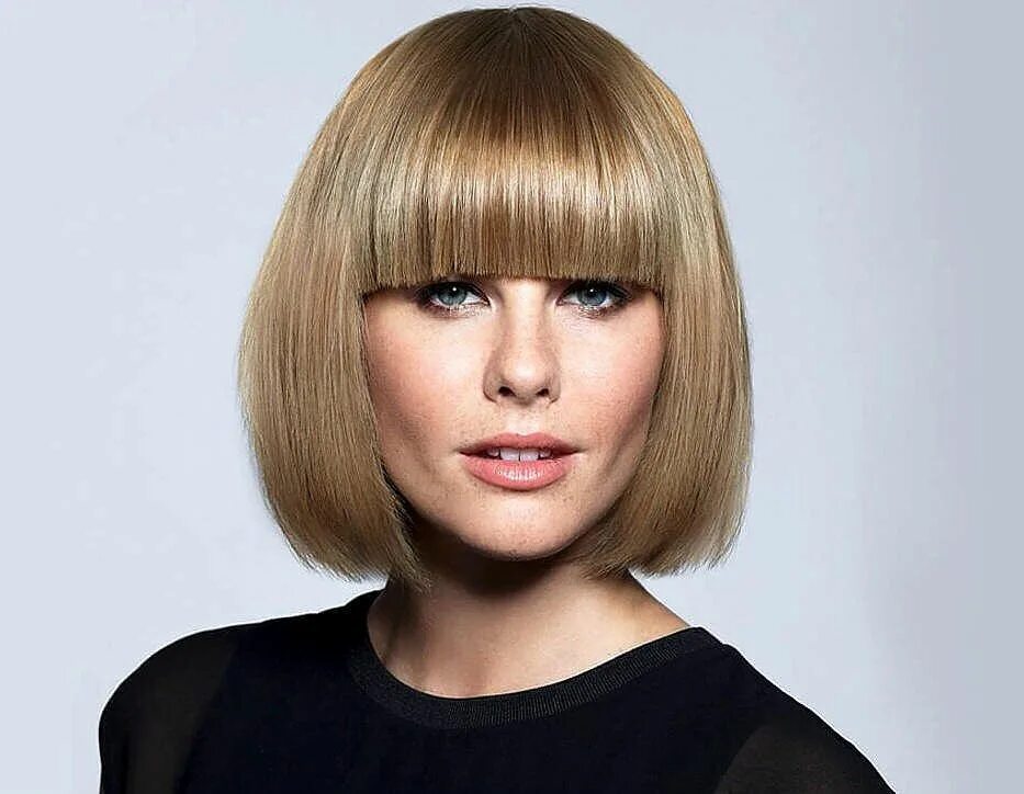 Каре с челкой русые волосы фото bob 480_1 Bob frisur, Frisuren, Blonde haare mit pony