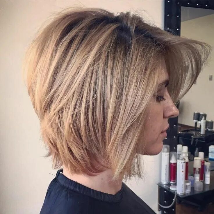 Каре с градуировкой на средние волосы фото 50 Trendiest Short Blonde Hairstyles and Haircuts Short blonde haircuts, Hair st